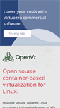 Mobile Screenshot of openvz.org